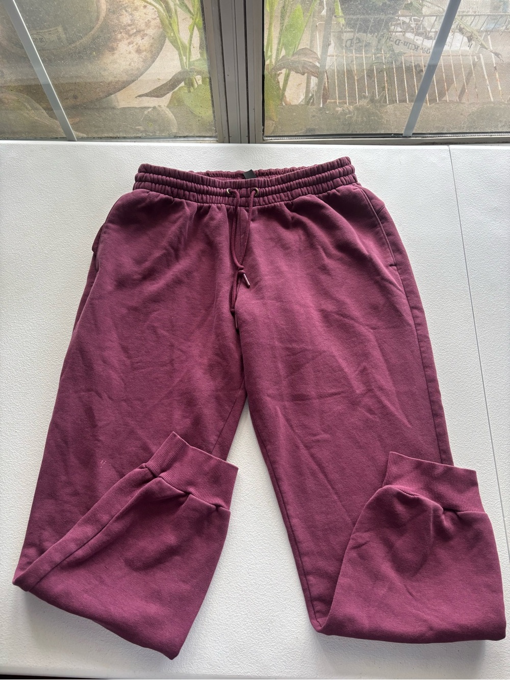 adidas Kids Maroon Jogger Sweatpants